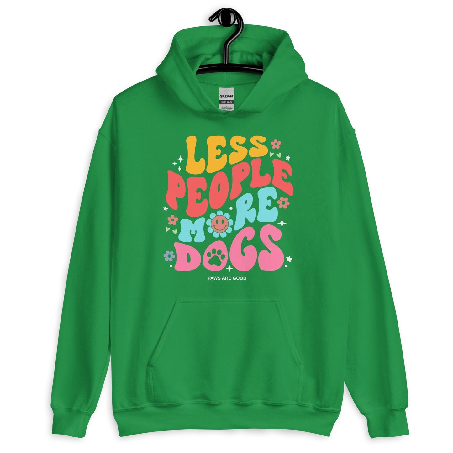 Less People More Dogs Hoodie