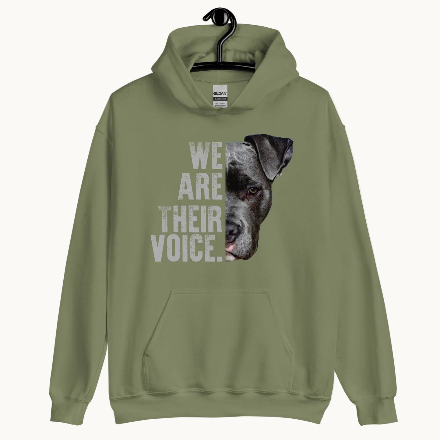 We are Their Voice Dog Rescue Hoodie