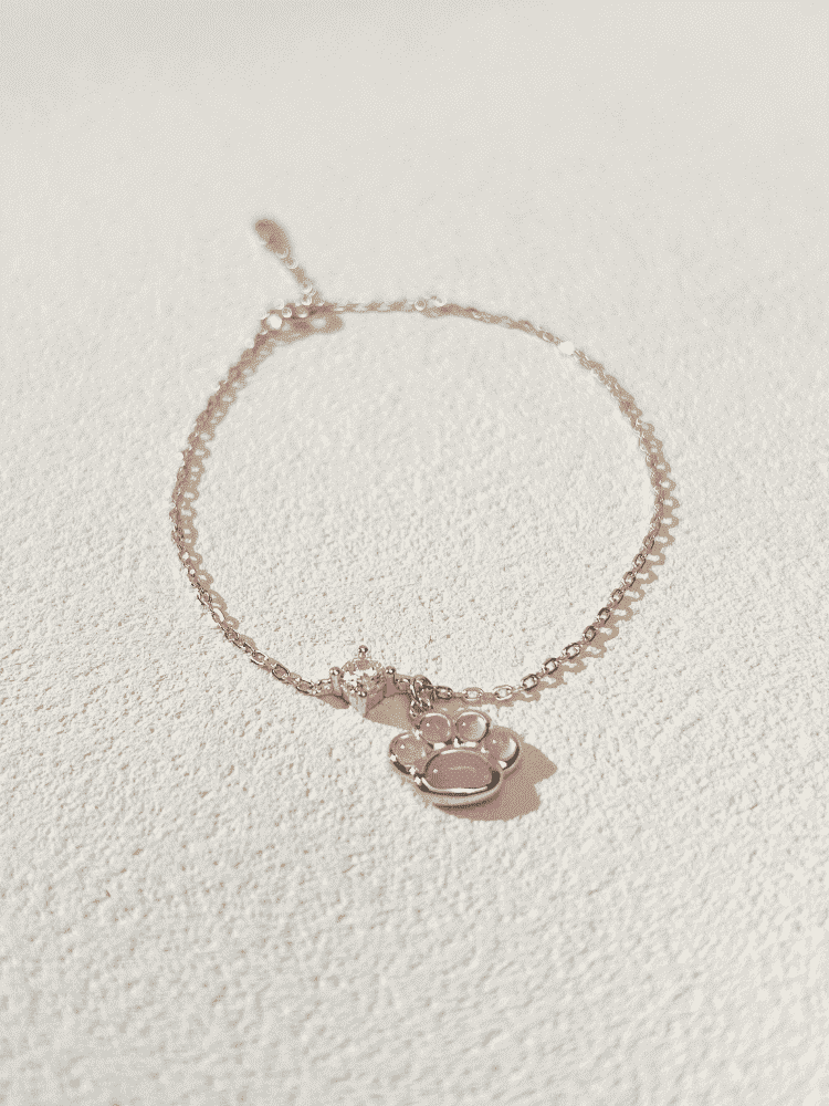 Rosé Paw Bracelet