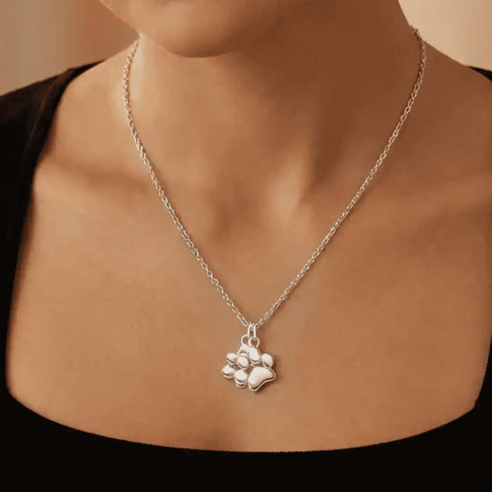 Free Double Paw Necklace