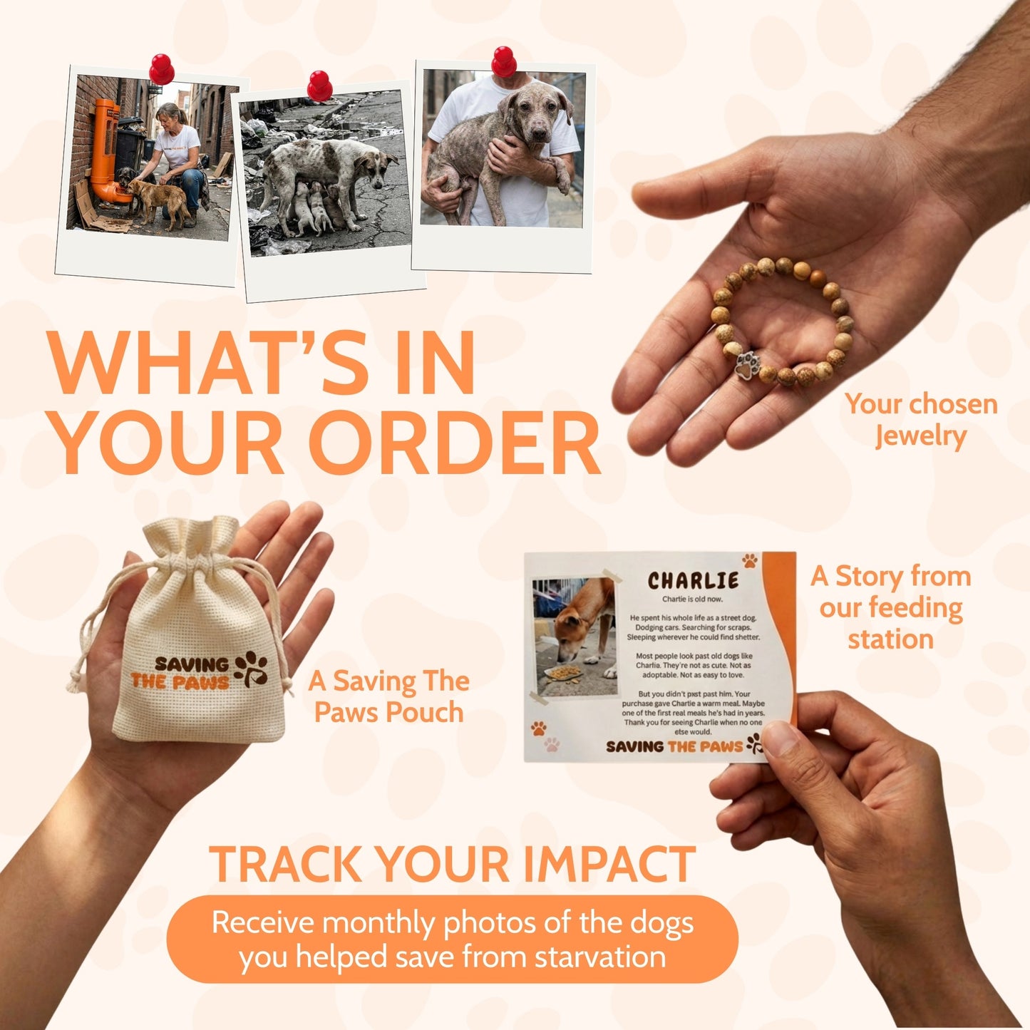 Free Earth Paw Bracelet