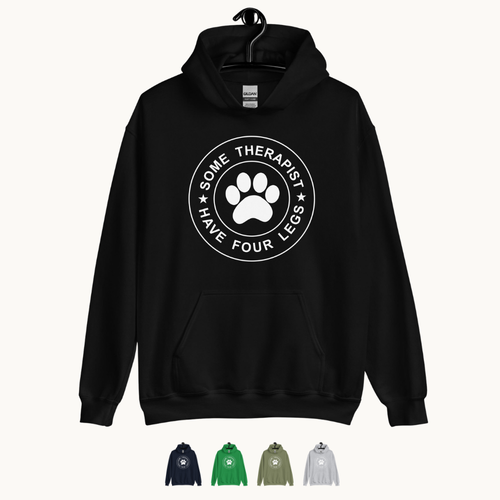 Some Therapist Have Four Legs Hoodie