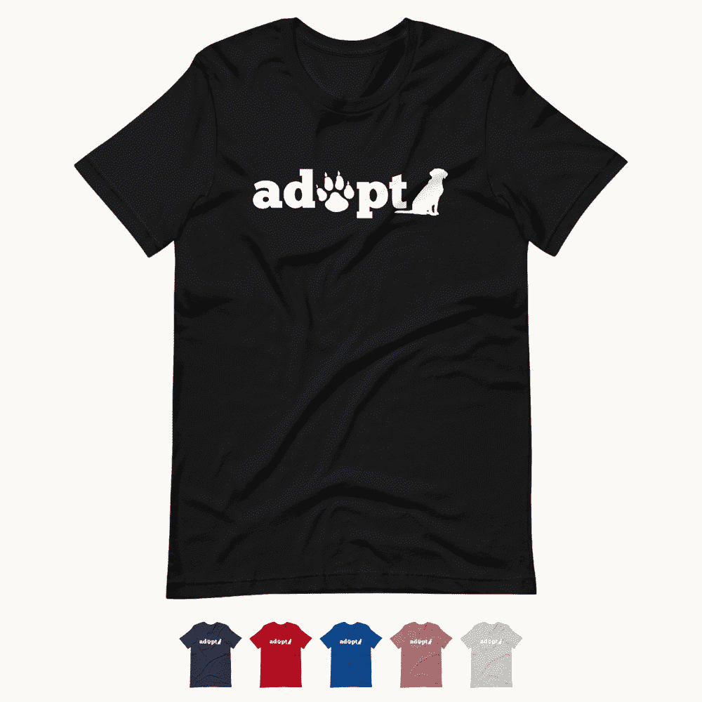 Adopt Dog Rescue T-Shirt