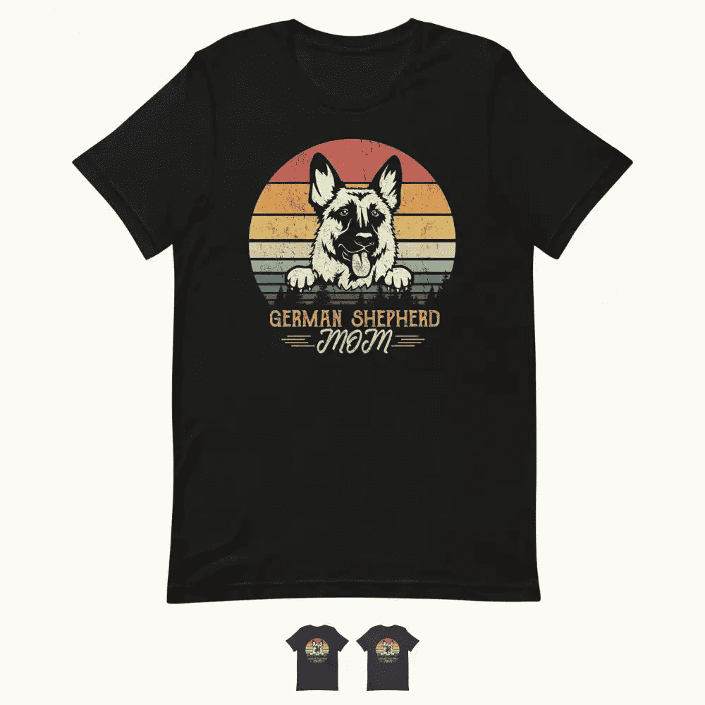 German Shepherd Dog Mom T-Shirt