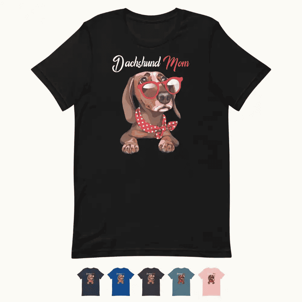 Dachshund Mom - Dog Mom T-Shirt