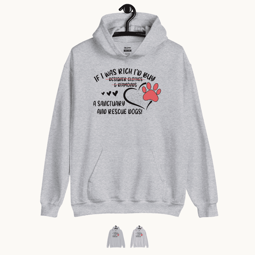 I'd Buy a Sanctuary and Rescue Dogs Hoodie