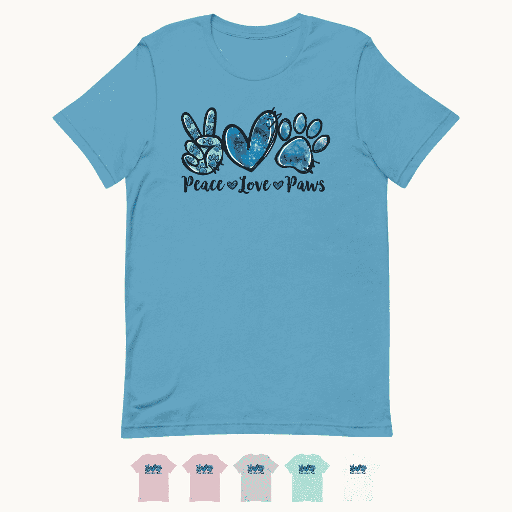 Peace Love Paws T-Shirt