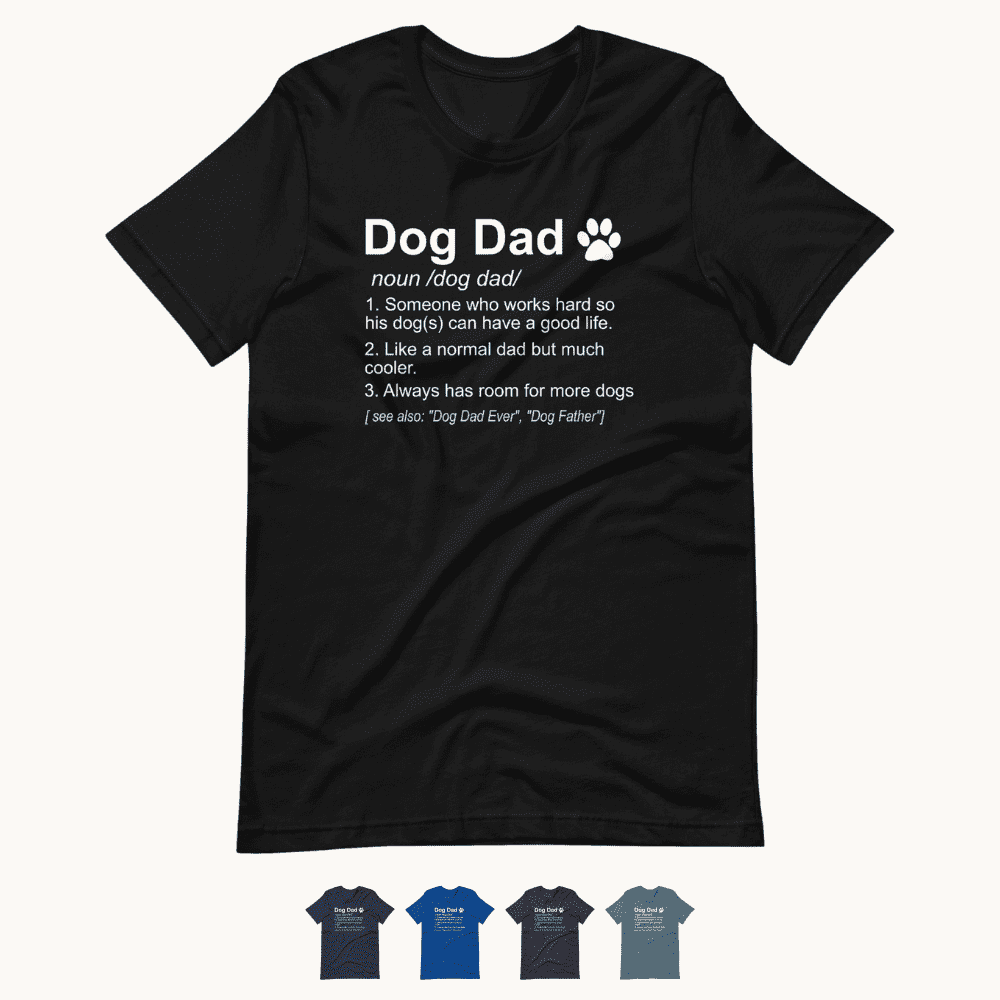 Dog Dad Definition T-Shirt
