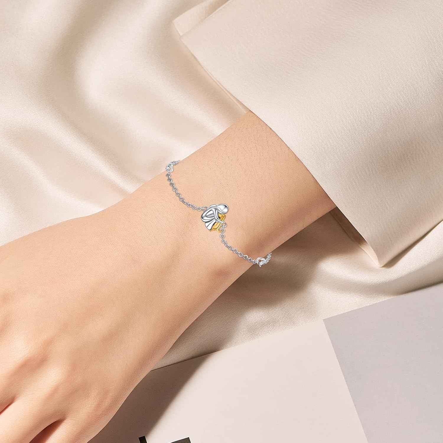Hugging Dog Bracelet