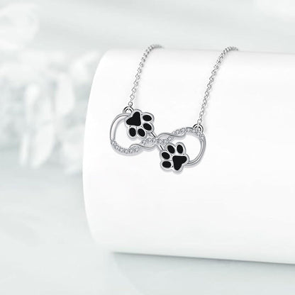 Infinity Symbol Pendant Necklace with Zirconia VIP