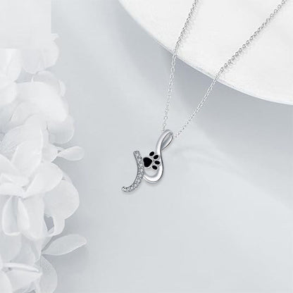 Cute Paw Print Pendant Necklace VIP