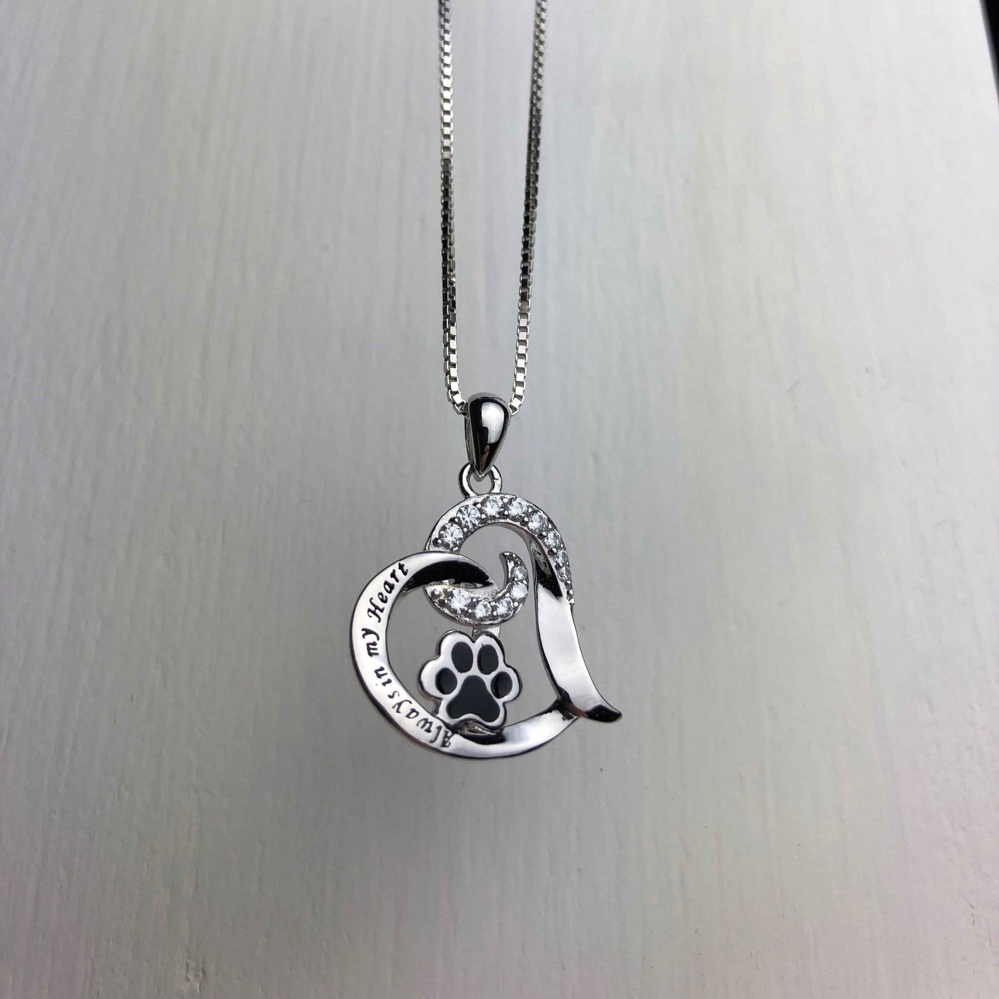 Elegant Dog Memorial Necklace – Stainless Steel VIP