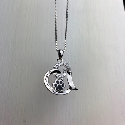 Elegant Dog Memorial Necklace – Stainless Steel VIP