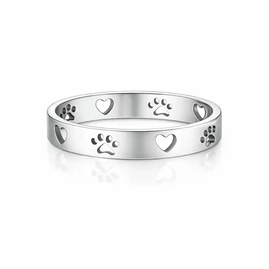Heart & Paw Ring