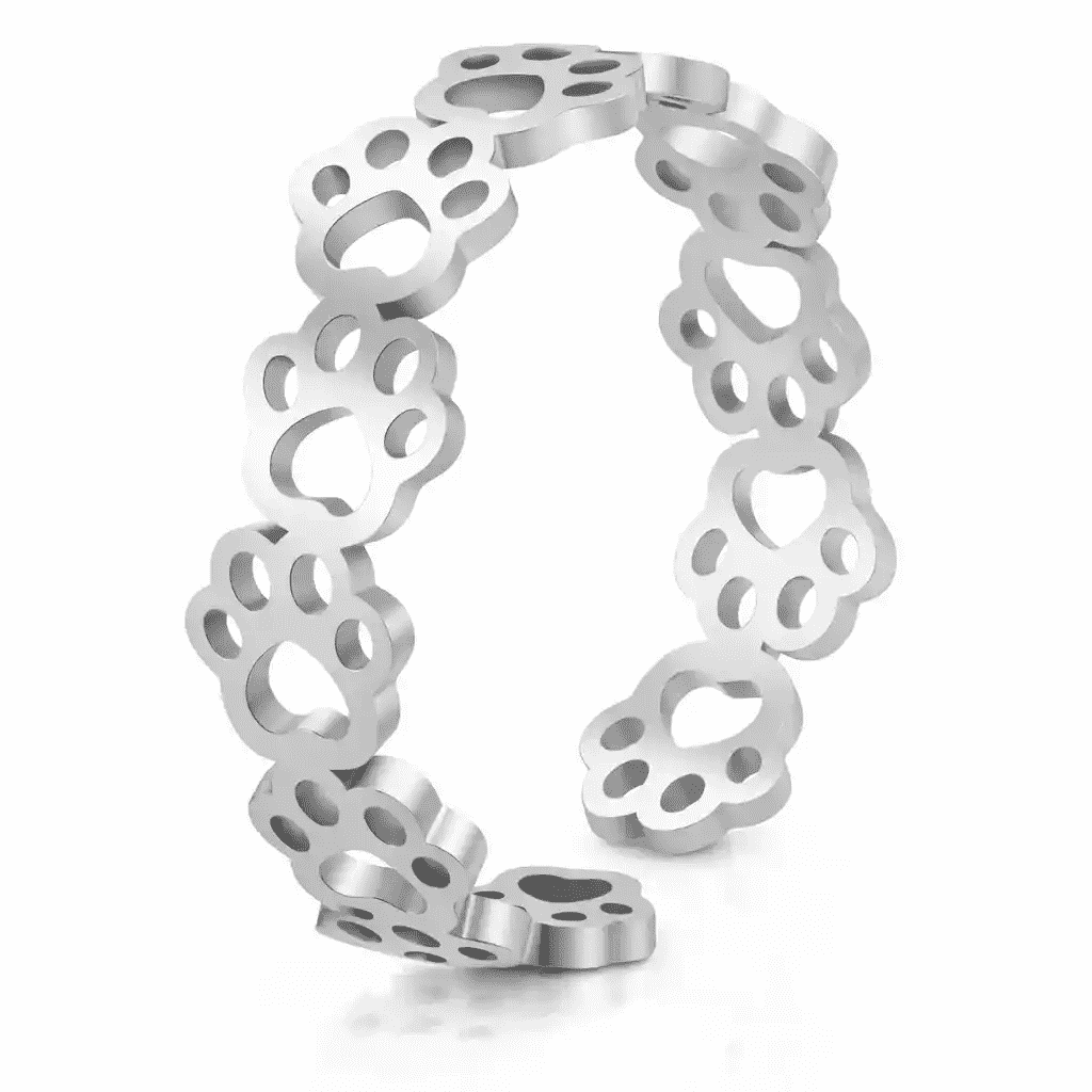 Paws Footprints Ring