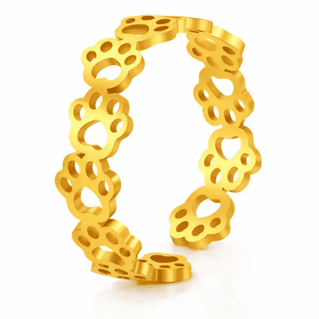 Paws Footprints Ring