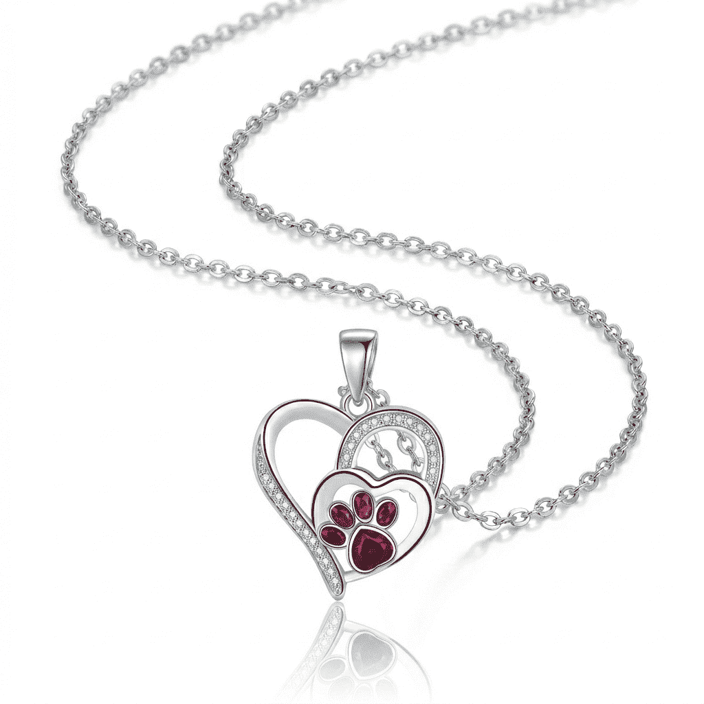 Cute Paw Print Necklace VIP