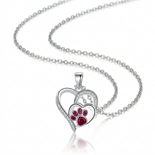 Cute Paw Print Necklace VIP