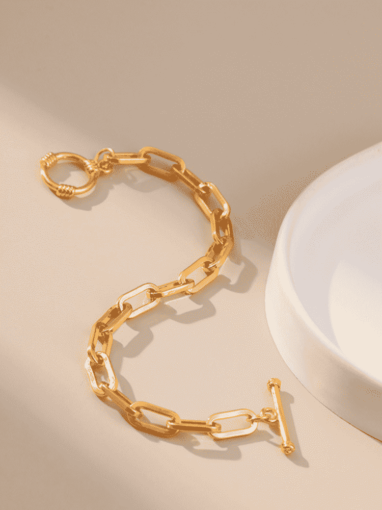 Golden Link Bracelet