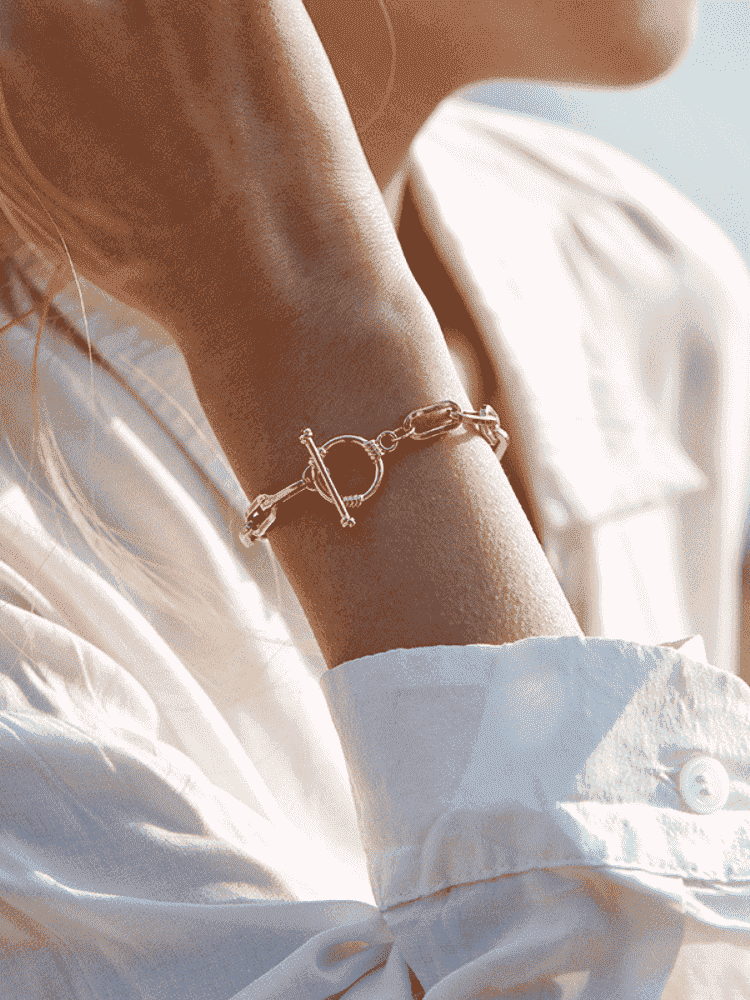 Golden Link Bracelet
