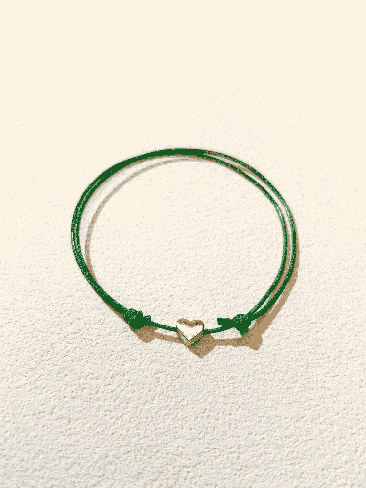 Knot Heart Bracelet