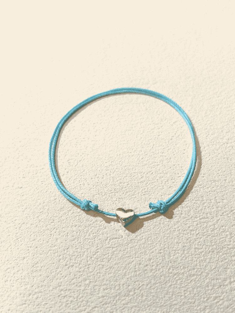 Knot Heart Bracelet