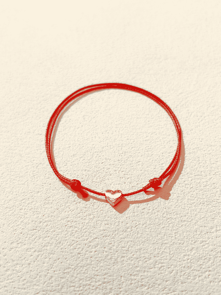 Knot Heart Bracelet