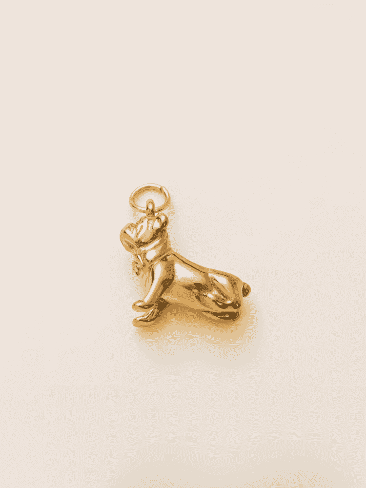 Puffy Pug Charm
