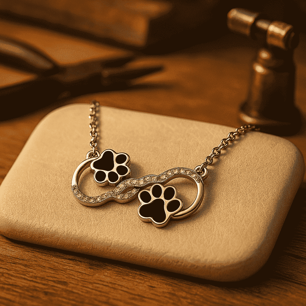 Infinity Symbol Pendant Necklace with Zirconia VIP