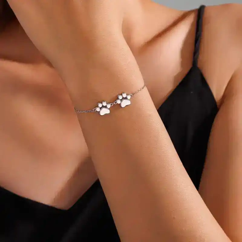 Twin Paw Bracelet