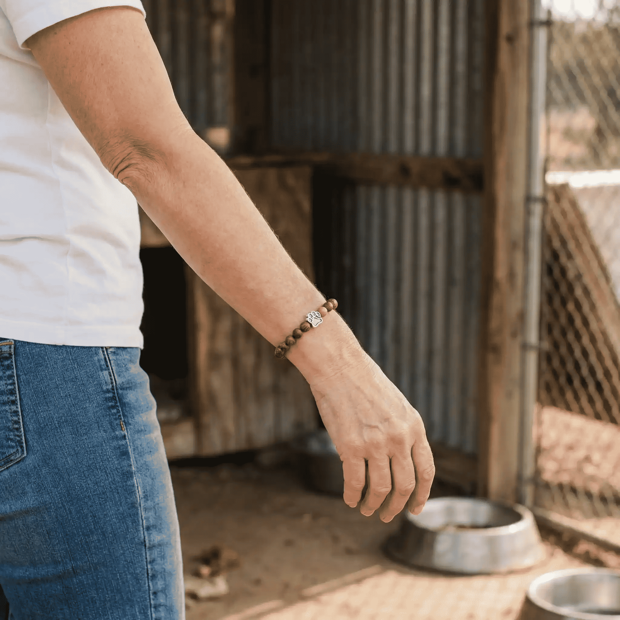 Free Earth Paw Bracelet