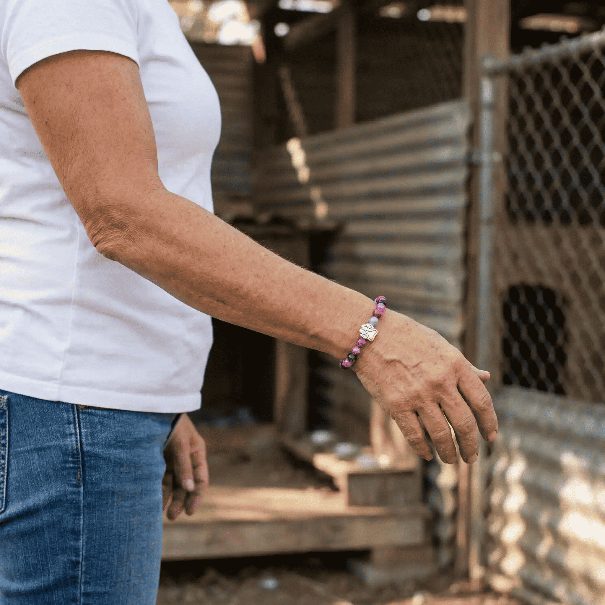 Free Rose Garden Paw Bracelet