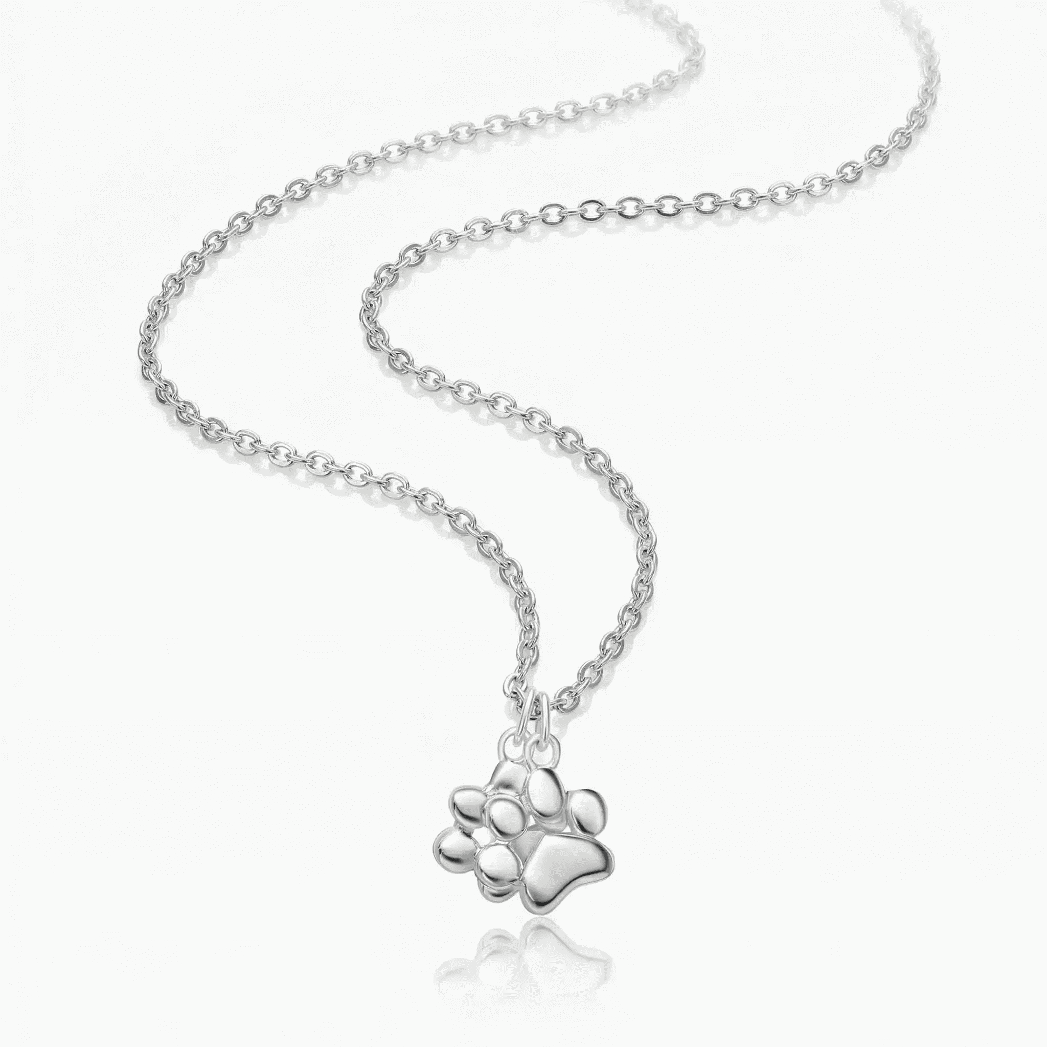 Double Paw Necklace