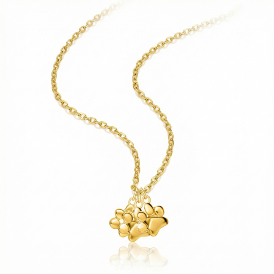 Free Triple Paw Necklace
