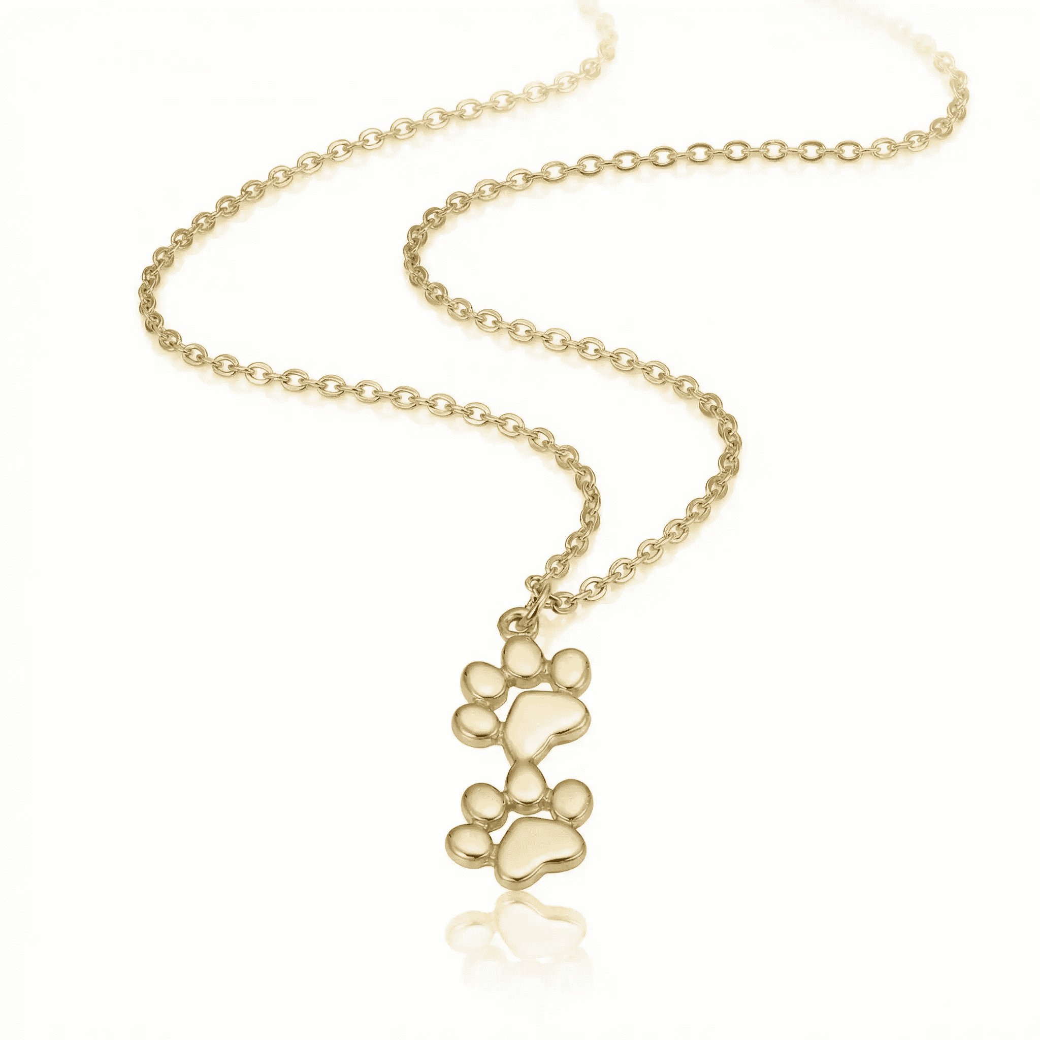 Free Double Stack Paw Necklace