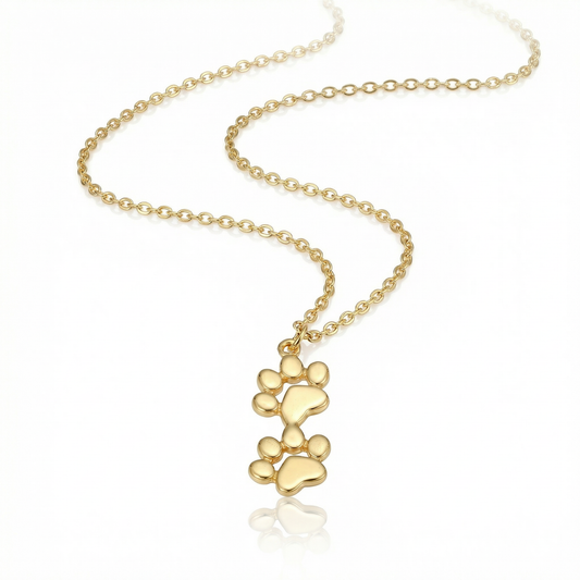 Free Double Stack Paw Necklace