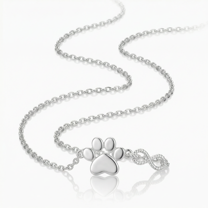Free Infinity Paw Necklace