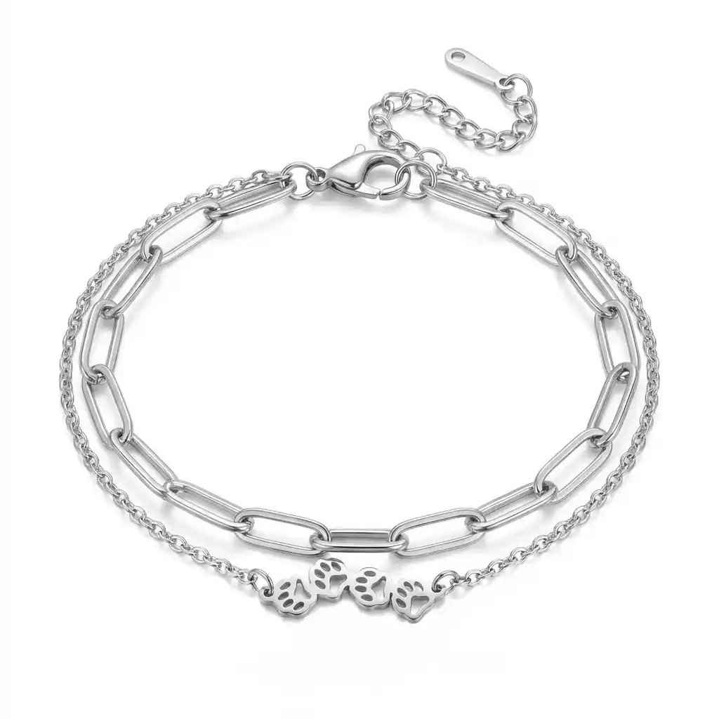 Linked Paws Bracelet