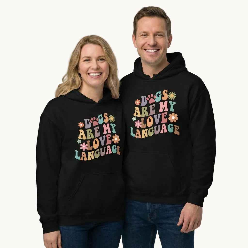 Dogs are My Love Language Hoodie