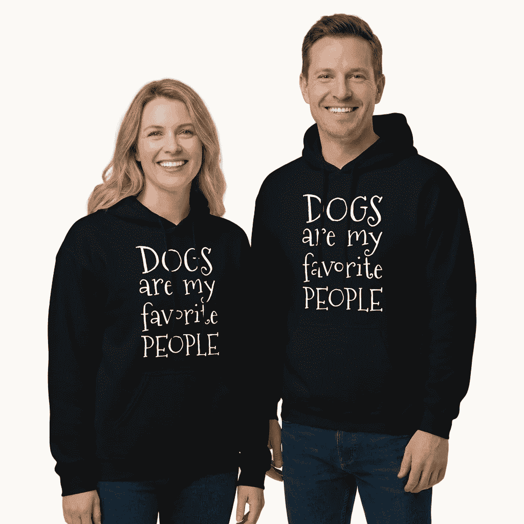 Dogs Are My Favorite People Hoodie