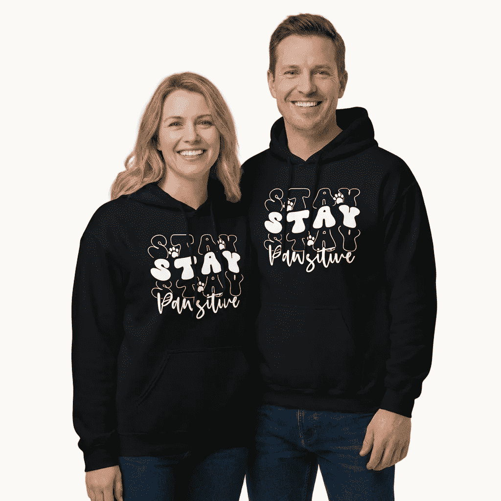 Stay Stay Stay Pawsitive Hoodie