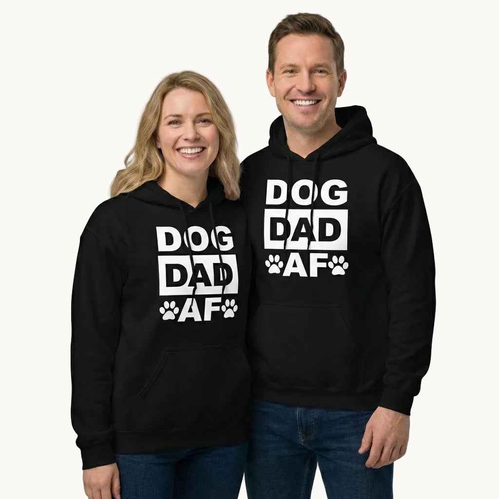Dog Dad AF Unisex Hoodie