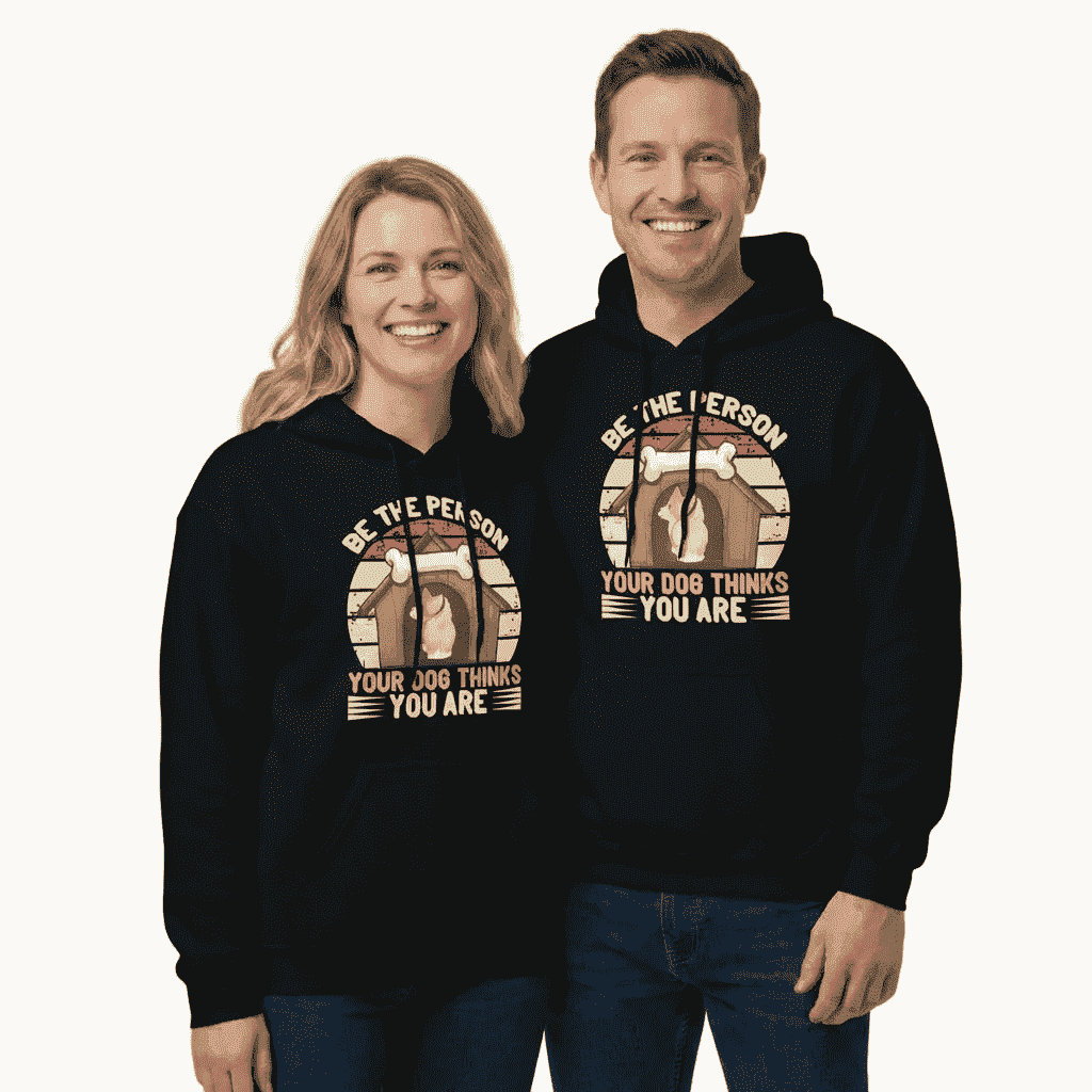Be The Person Your Dog Thinks You Are Unisex Hoodie
