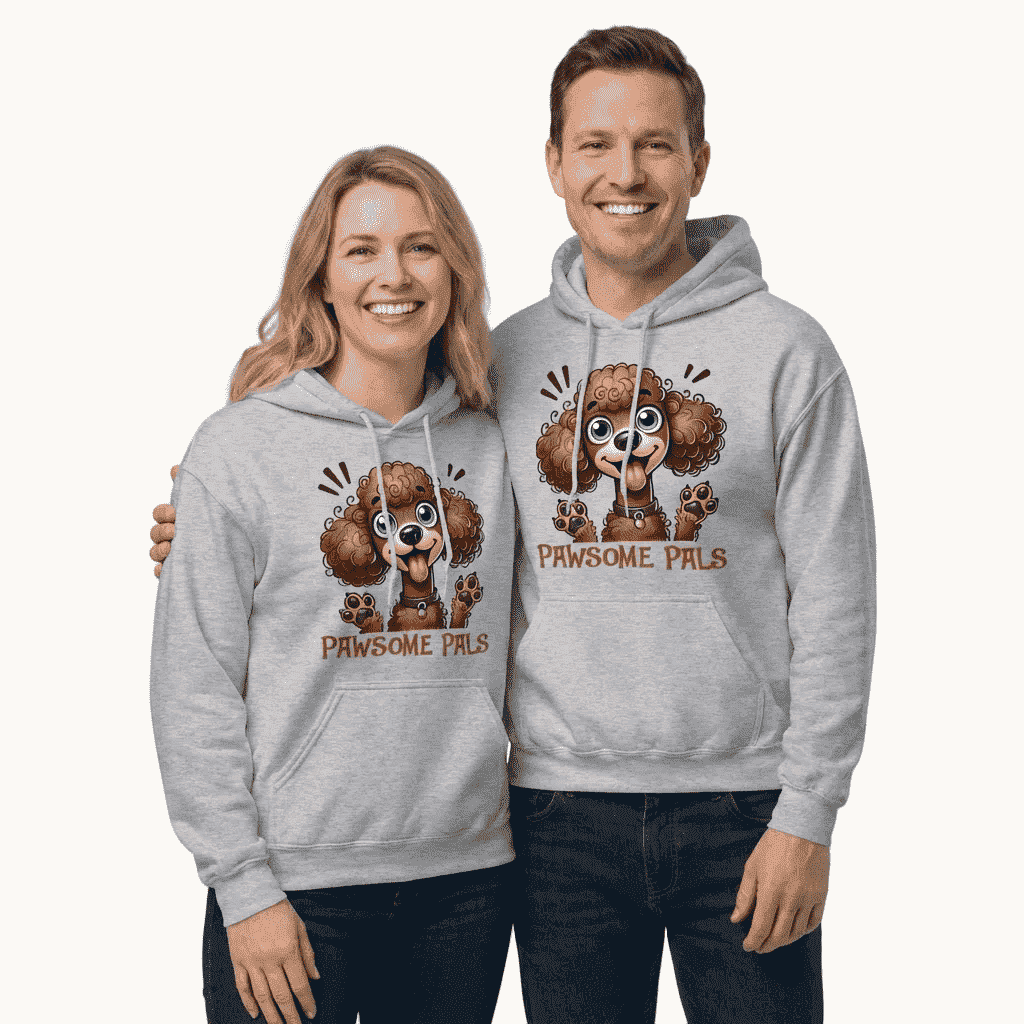 Pawsome Pals Hoodie for Dog Lovers