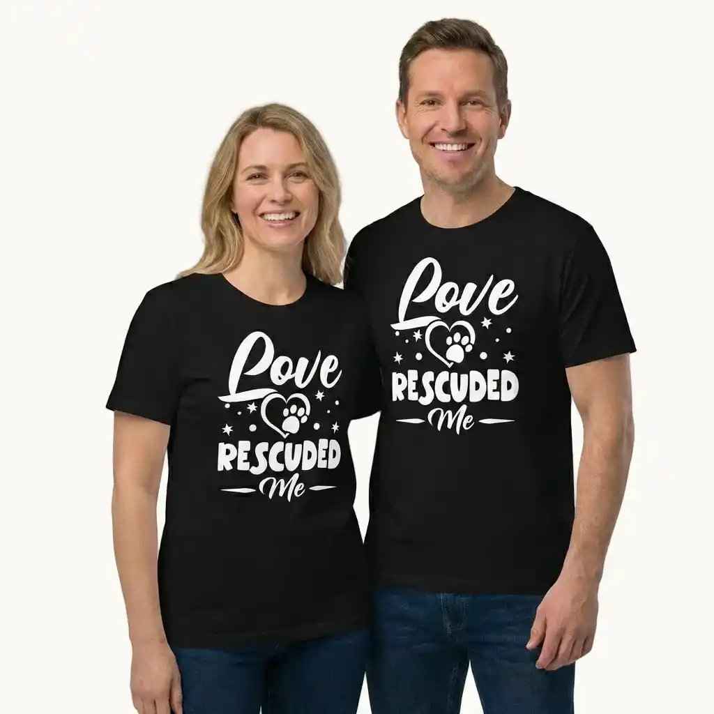 Love Rescued Me T-Shirt