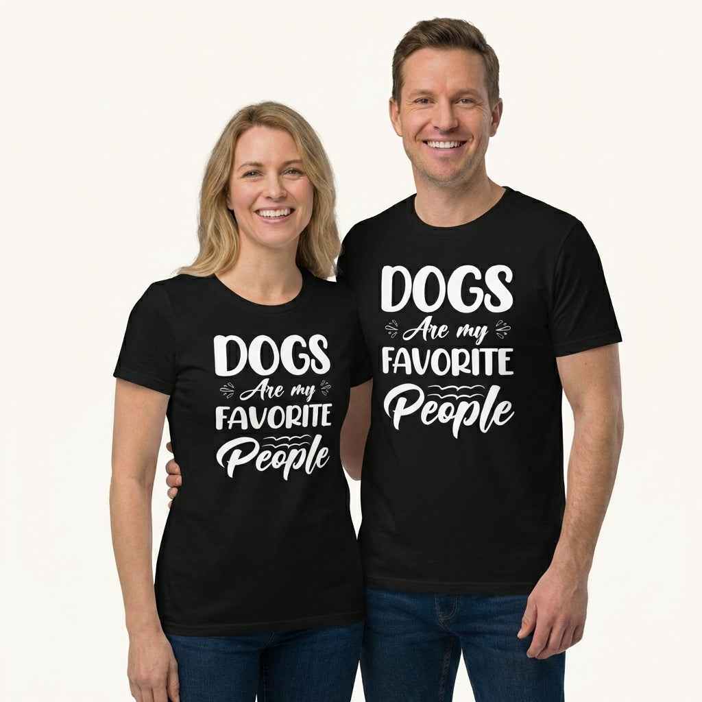 Dogs Are My Favorite People T-Shirt