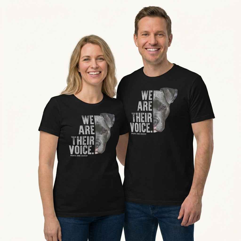 We are Their Voice Dog Rescue T-Shirt