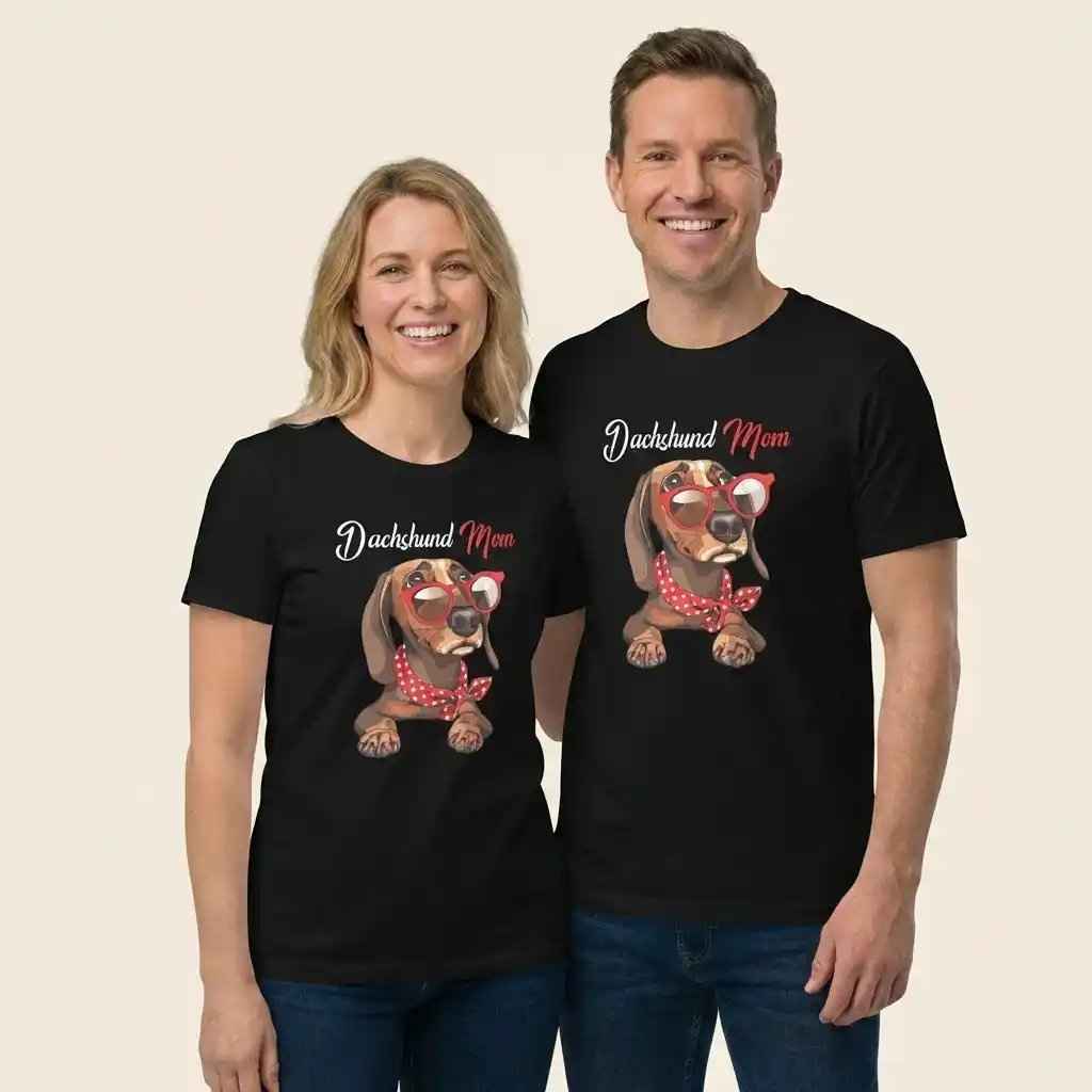 Dachshund Mom - Dog Mom T-Shirt