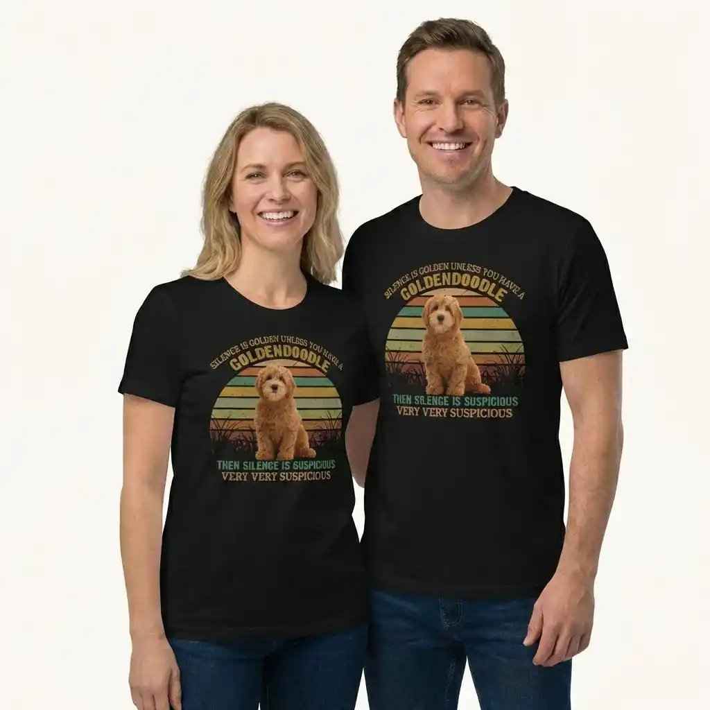 Silence is Golden Unless You Have a Goldendoodle T-Shirt