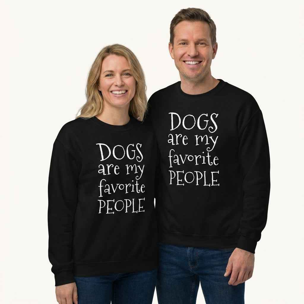 Dogs Are My Favorite People Sweatshirt